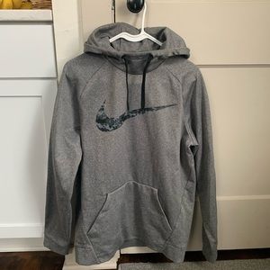 Mens grey Nike hoodie